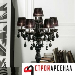 Настольная лампа Masiero Classica Milord TL5+1 VV Black / ORG/12/BK